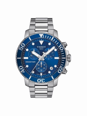Tissot Seastar 1000 Chronograph Watch 45.5mm T120.417.11.041.00