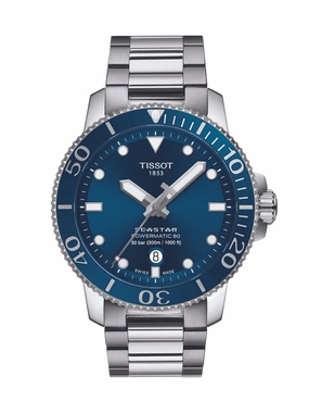 Tissot Seastar 1000 Powermatic 80 Watch 43mm T120.407.11.041.03