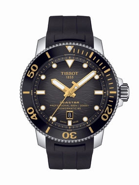 Tissot Seastar 2000 Professional Powermatic 80 Watch 46mm T120.607.17.441.01