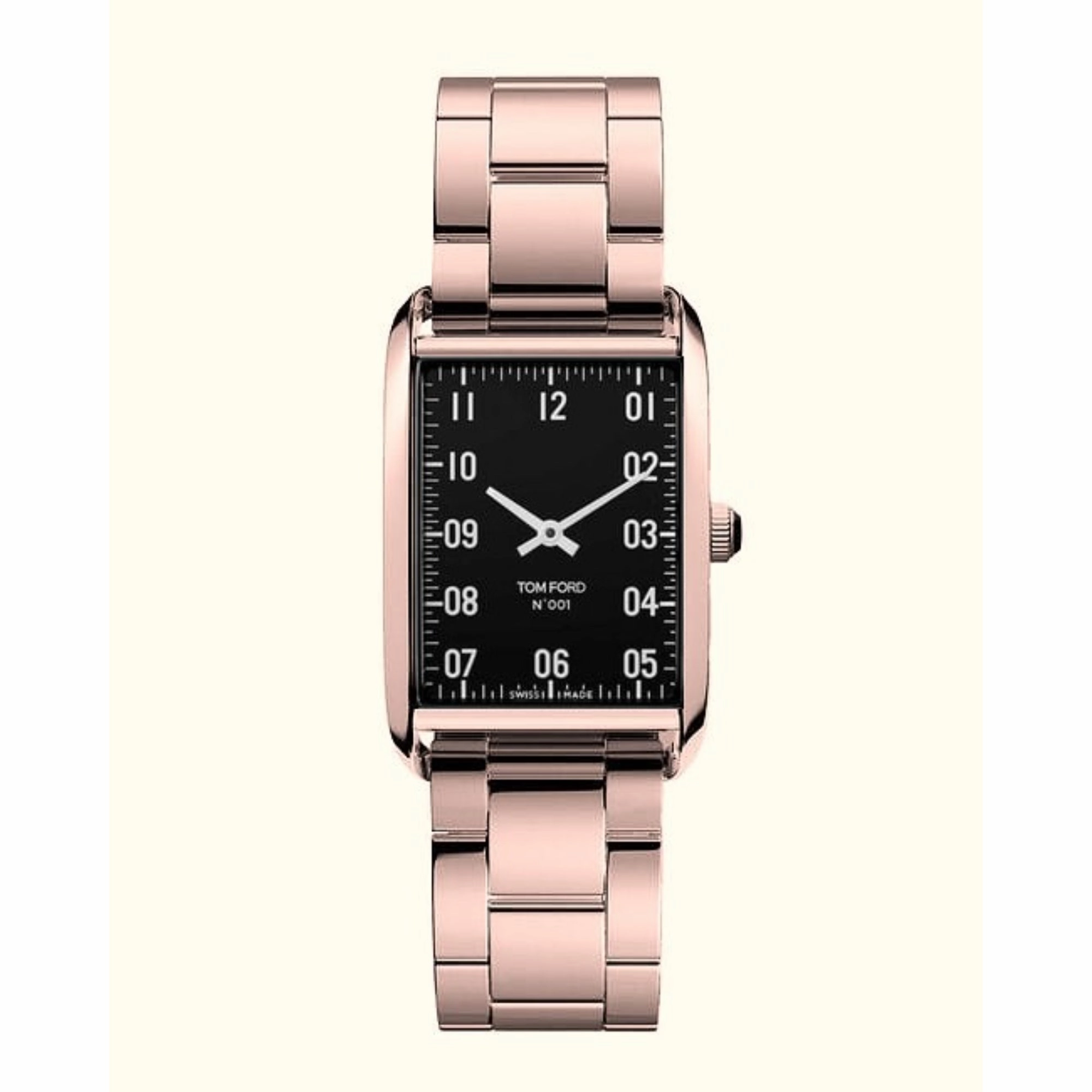 Tom Ford Men's Stainless Steel Quartz Wristwatch, Gold