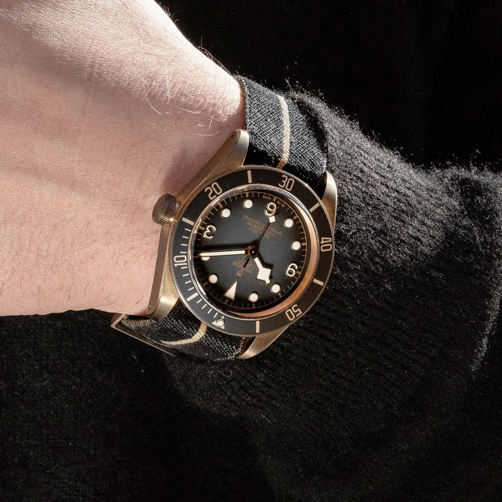 TUDOR Black Bay Bronze 43mm Gents Watch M79250BA-0002