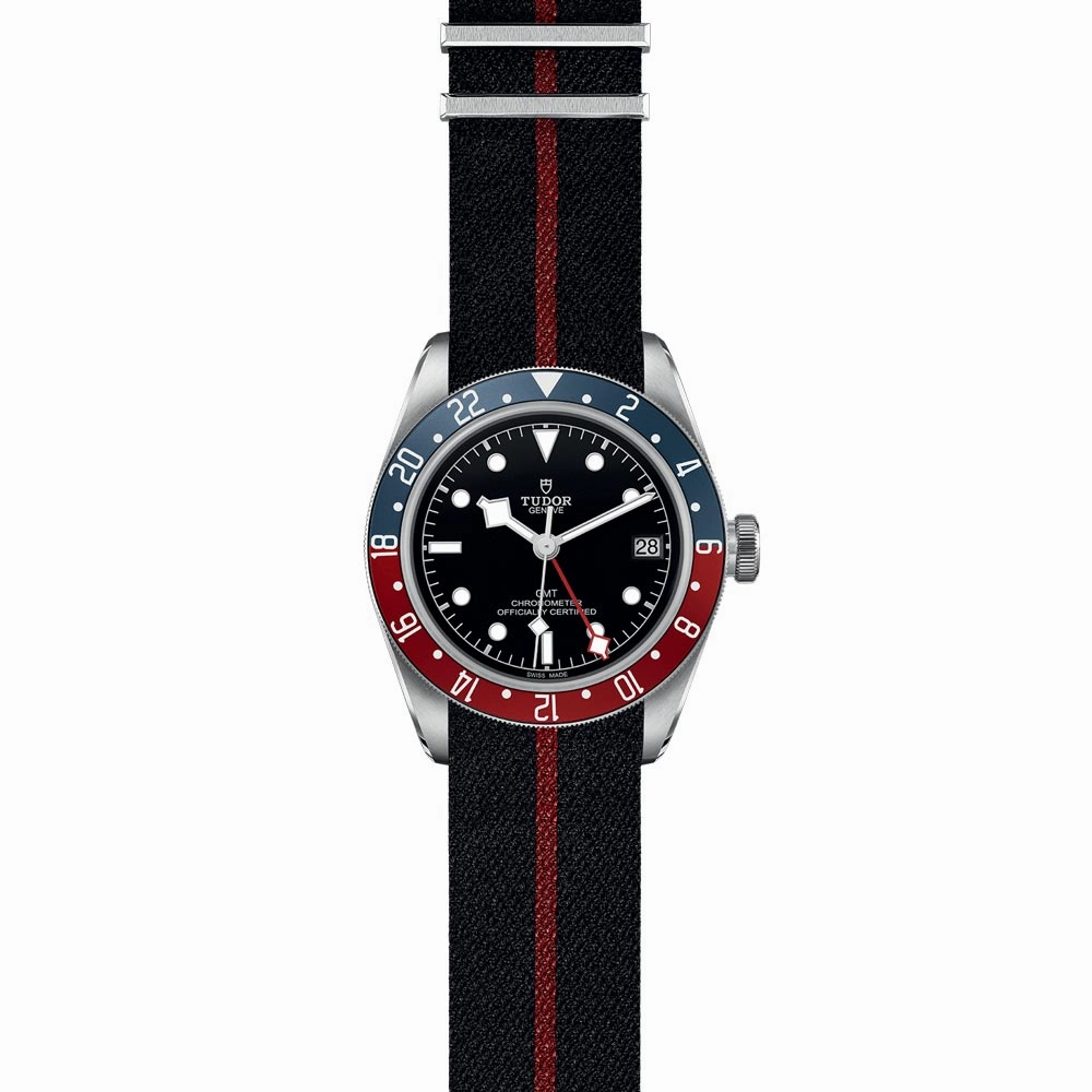 TUDOR Black Bay GMT 41mm Black Dial Gents Watch M79830RB-0003