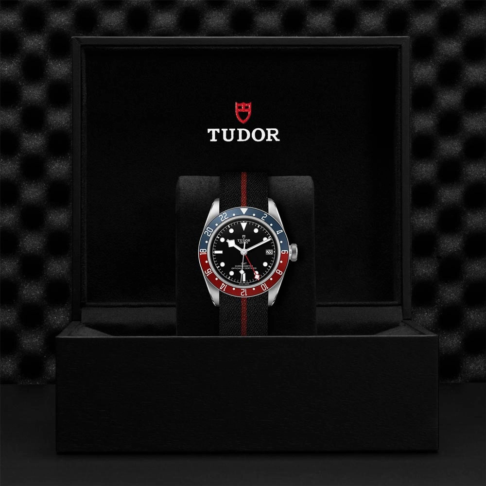 TUDOR Black Bay GMT 41mm Black Dial Gents Watch M79830RB-0003
