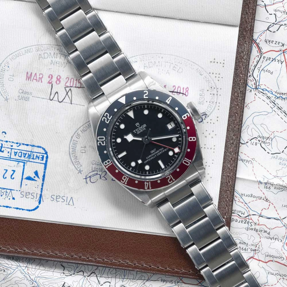 TUDOR Black Bay GMT 41mm Gents Watch M79830RB-0001