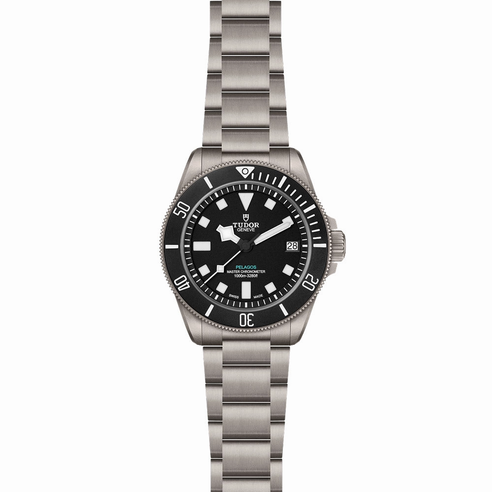 TUDOR Pelagos Ultra 43mm Black Dial Titanium Gents Watch M2543C1A7NU-0001