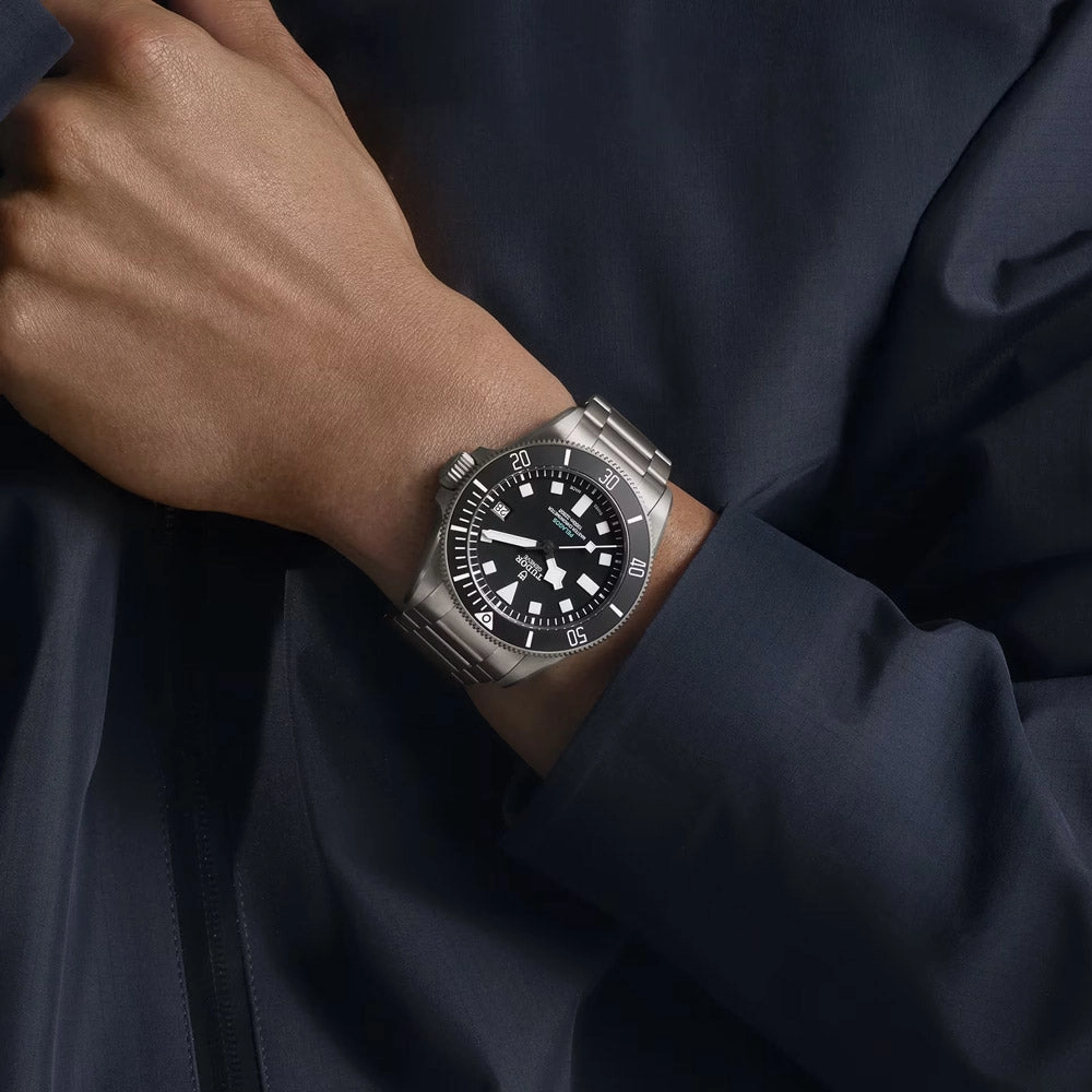 TUDOR Pelagos Ultra 43mm Black Dial Titanium Gents Watch M2543C1A7NU-0001
