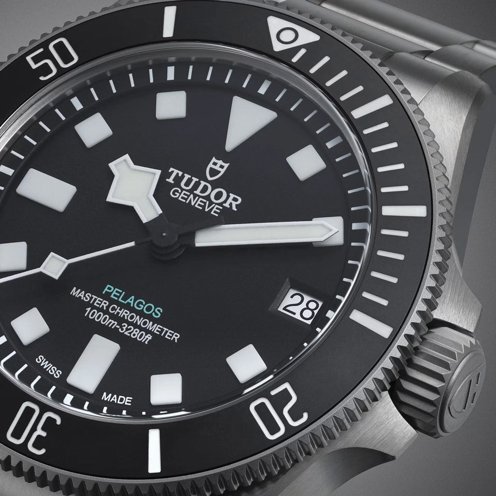 TUDOR Pelagos Ultra 43mm Black Dial Titanium Gents Watch M2543C1A7NU-0001