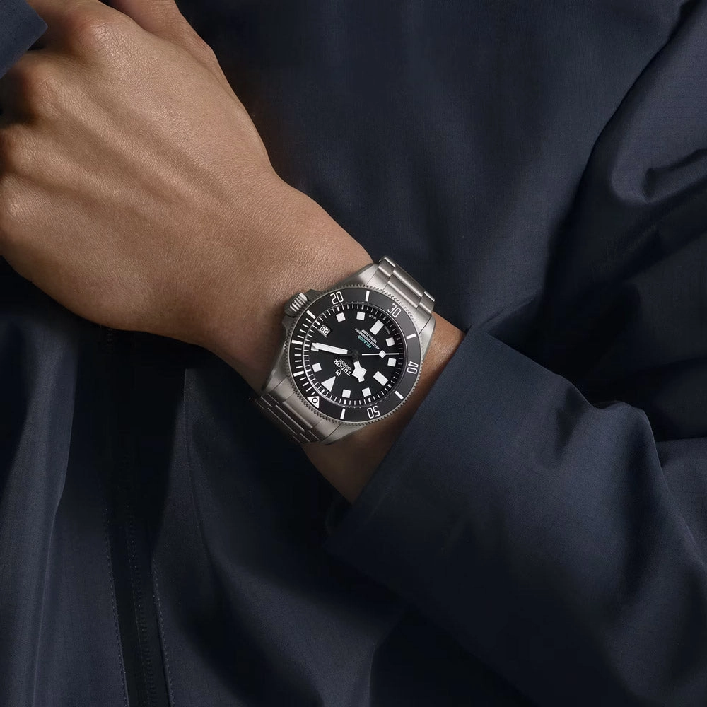 TUDOR Pelagos Ultra 43mm Black Dial Titanium Gents Watch M2543C1A7NU-0001