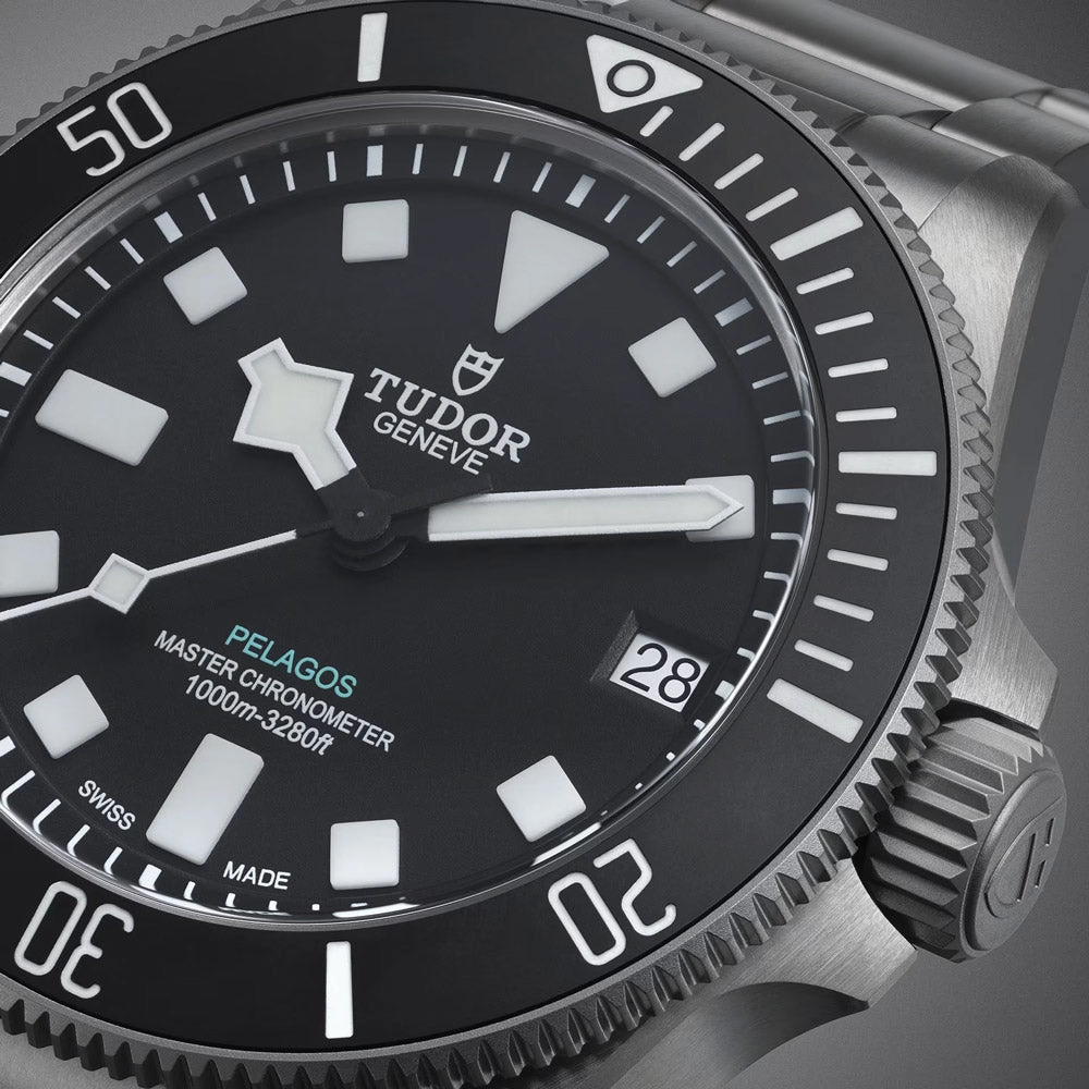 TUDOR Pelagos Ultra 43mm Black Dial Titanium Gents Watch M2543C1A7NU-0001