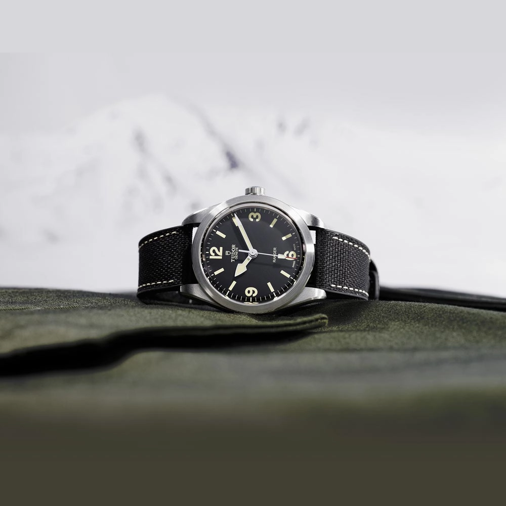 TUDOR Ranger 39mm Black Dial Watch M79950-0002