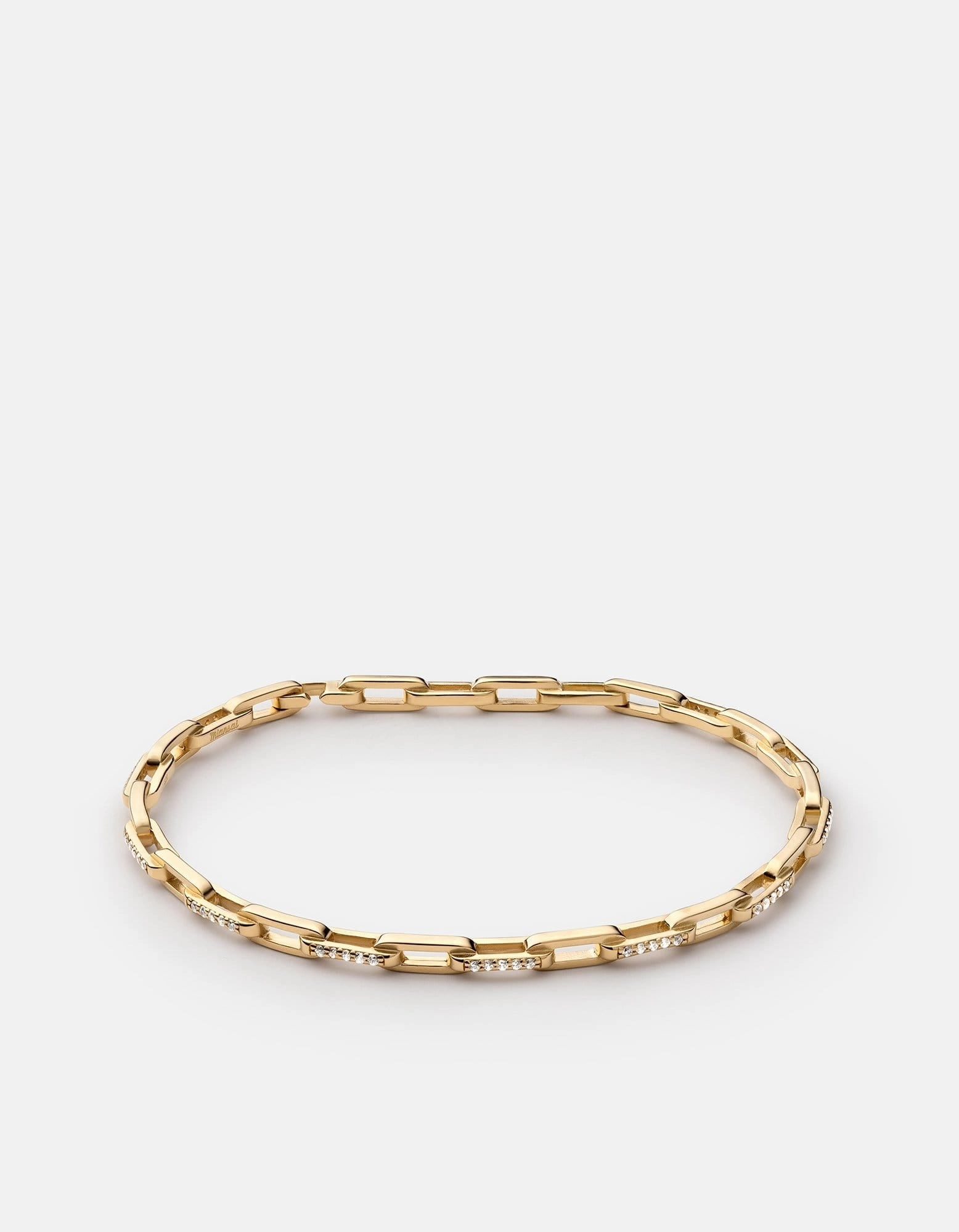 Volt Link Cuff, Gold Vermeil/Sapphire