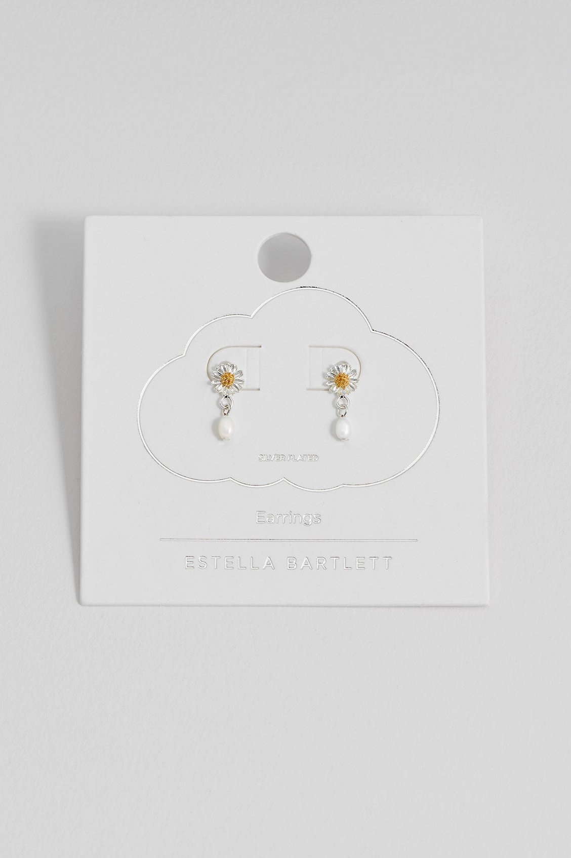 Wildflower Pearl Drop Studs