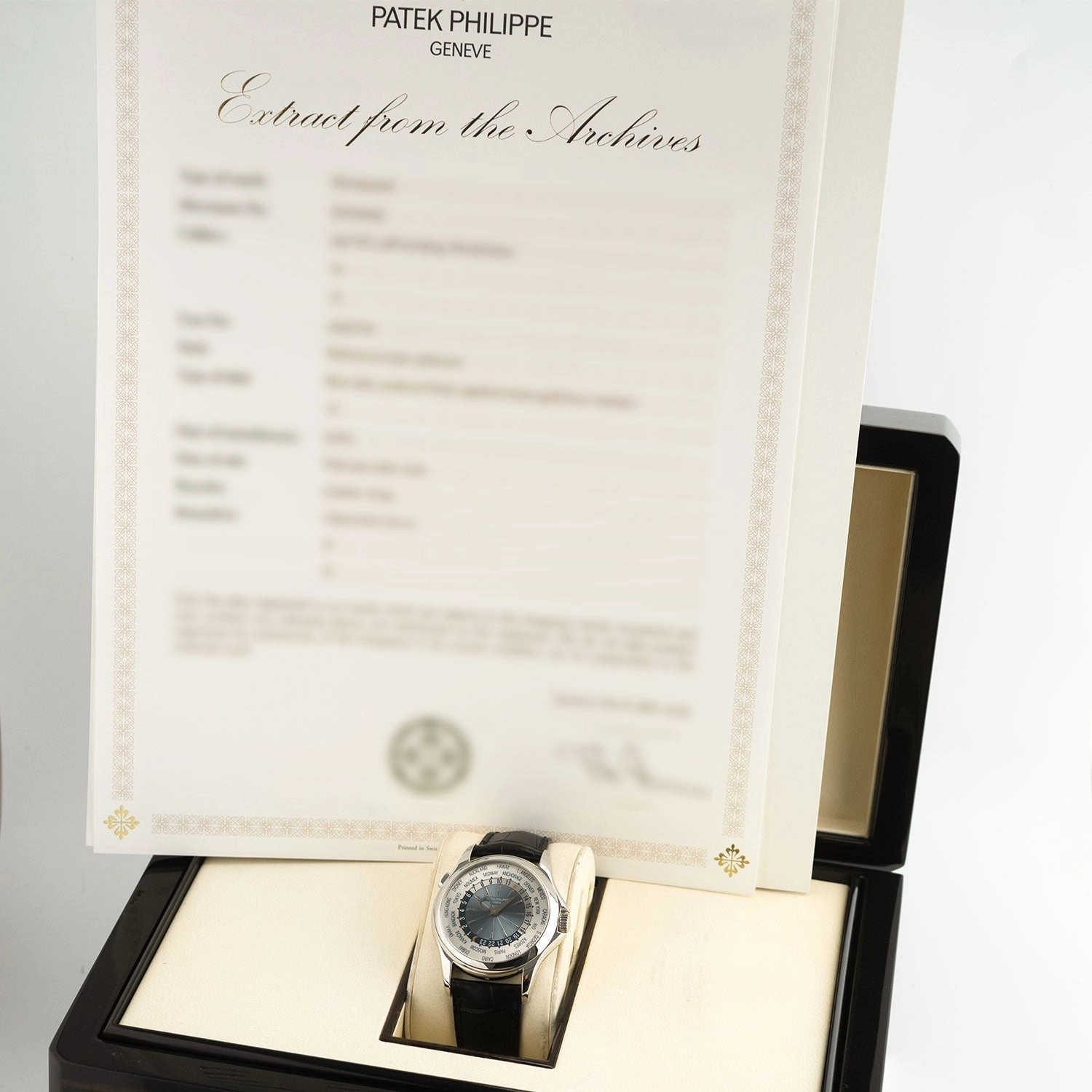 World Time Complications Platinum 2010 - 5130P-001