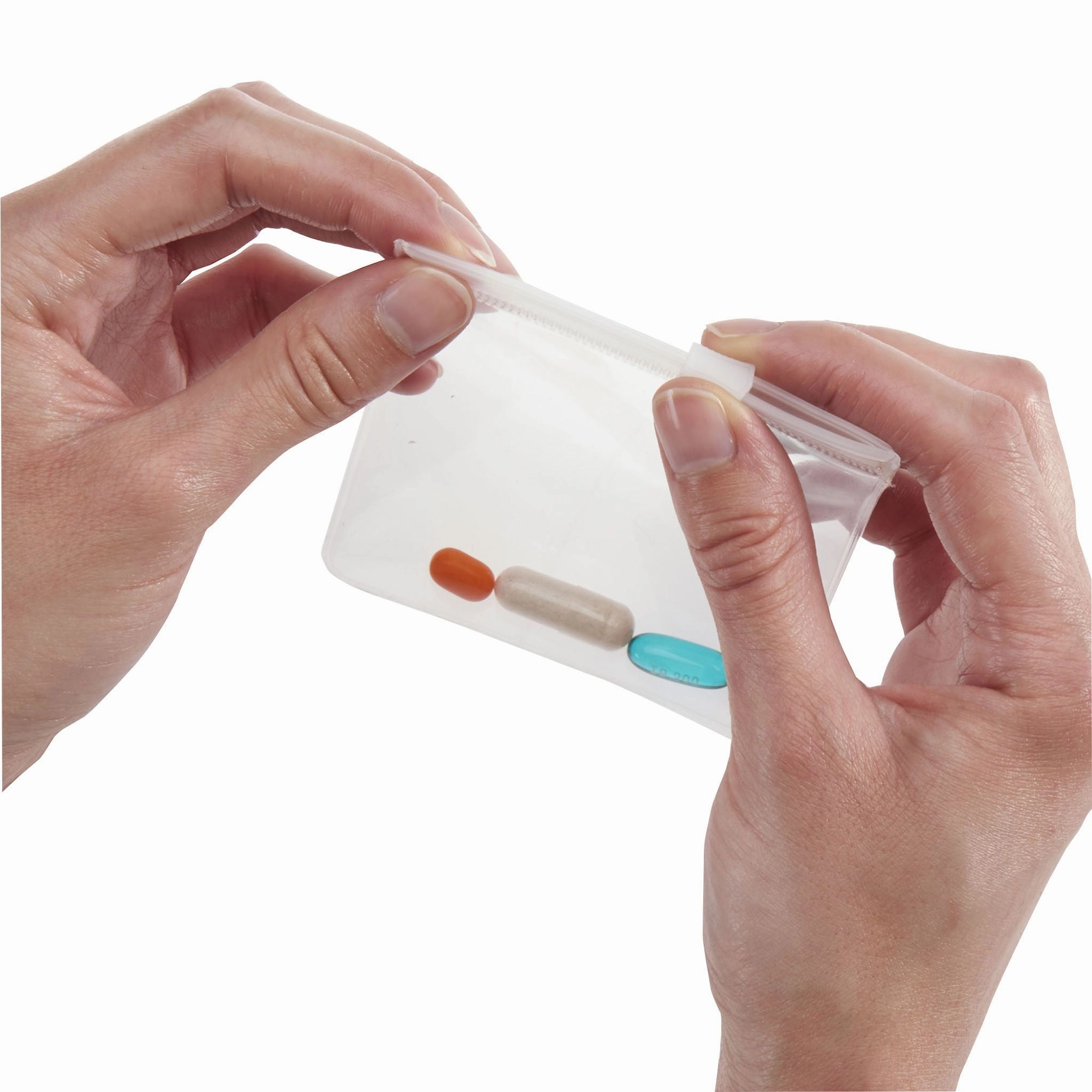 Zippered Pill Pouch - 8 Pack
